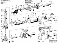 Bosch 0 602 313 001 ---- Hf-Angle Grinder Spare Parts